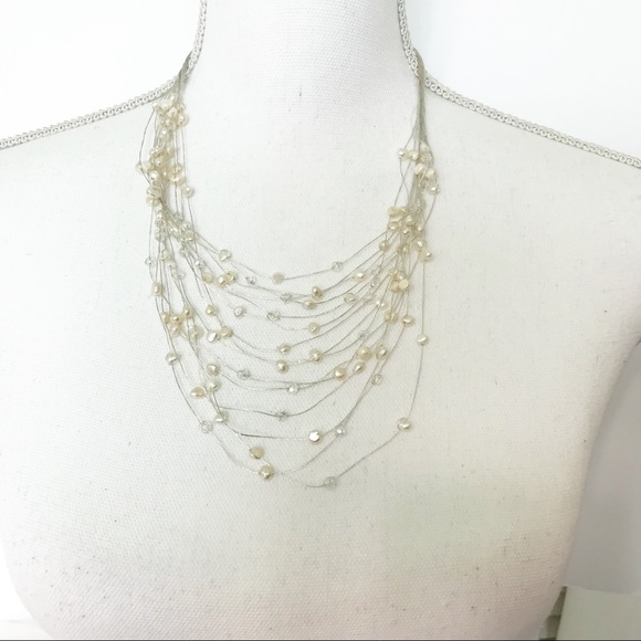 NEW Freshwater Pearls Necklace & Bracelet Combo-Hand Crafted in Thailand - Picture 13 of 14